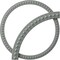 Ekena Millwork 50-in. OD x 43 3/8-in. ID x 3 3/8-in. W x 1-in. P Hillsborough Ceiling Ring Kit CRK50HI - alternate 1